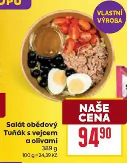 Billa Salát obědový Tuňák s vejcem a olivami nabídka
