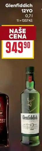 Billa Glenfiddich 12YO nabídka