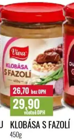 Ratio Viva Klobása s fazolí nabídka