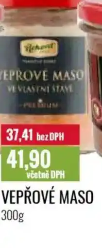 Ratio Vepřové maso nabídka