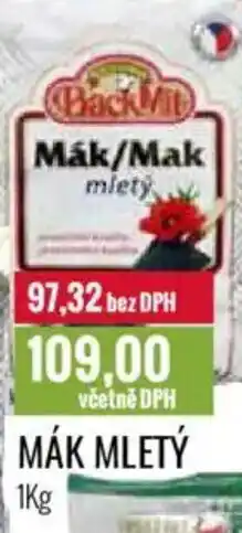 Ratio Mák mletý nabídka