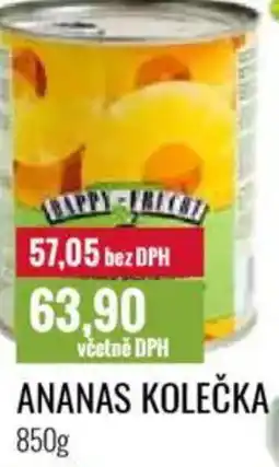 Ratio Ananas kolečka nabídka