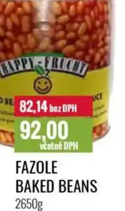 Ratio Fazole baked beans nabídka