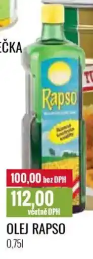 Ratio Olej rapso nabídka