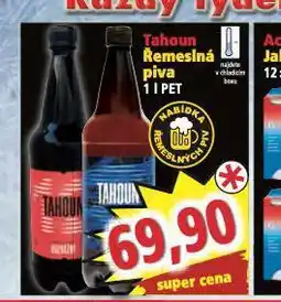 Norma Tahoun řemeslná piva nabídka