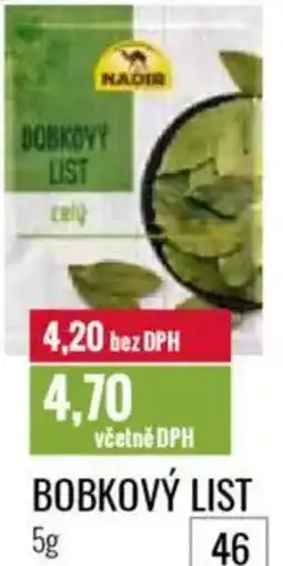 Ratio Bobkový list nabídka