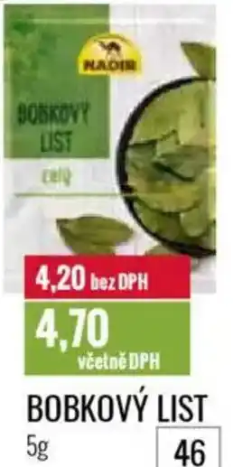 Ratio Bobkový list nabídka