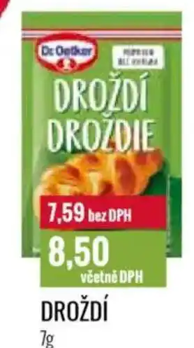 Ratio Dr Oetker Droždí nabídka