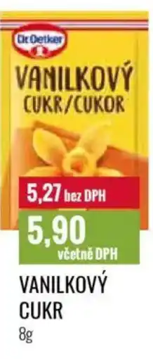 Ratio Dr Oetker Vanilkový cukr nabídka