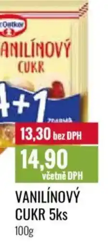 Ratio Dr Oetker Vanilínový cukr nabídka