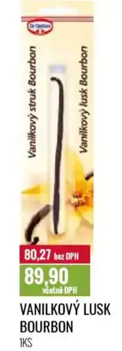 Ratio Dr Oetker Vanilkový lusk bourbon nabídka