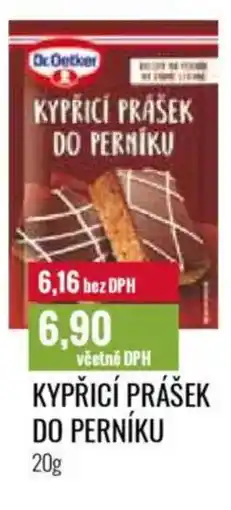 Ratio Dr Oetker Kypřicí prášek do perníku nabídka