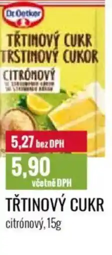 Ratio Dr Oetker Třtinový cukr citrónový nabídka