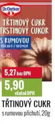 Ratio Dr Oetker Třtinový cukr s rumovou příchutí nabídka