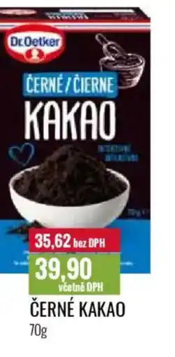 Ratio Dr Oetker Černé kakao nabídka