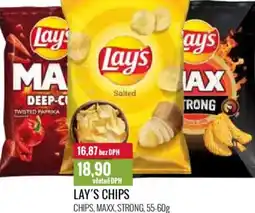 Ratio Lay's chips chips, maxx, strong nabídka