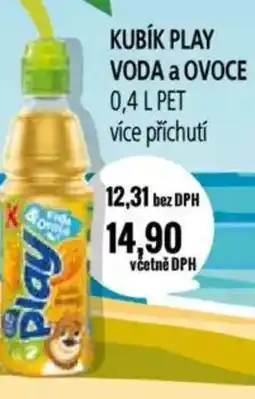 Ratio Kubík play voda a ovoce nabídka