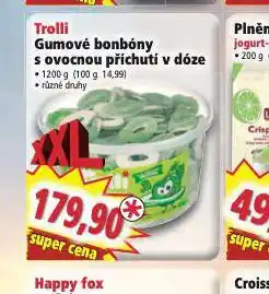 Norma Trolli gumové bonbony nabídka