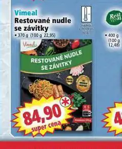 Norma Restované nudle se závitky nabídka
