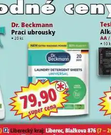 Norma Dr. beckmann prací ubrousky nabídka