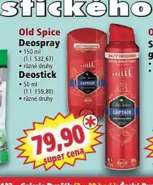 Norma Old spice deospray nabídka