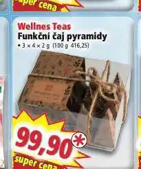 Norma Wellnes teas funkční čaj pyramidy nabídka