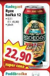 Norma Pivo radegast ryze hořká 12 nabídka