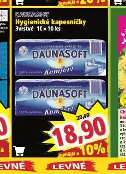 Norma Daunasoft hygienické kapesníky nabídka