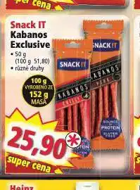 Norma Snact it kabanos exclusive nabídka
