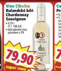 Norma Víno cibulka sauvignon nabídka