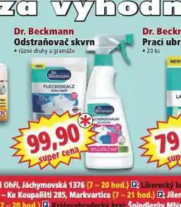 Norma Dr. beckmann odstraňovač skvrn nabídka