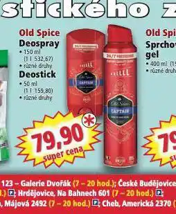 Norma Old spice deostick nabídka