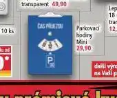 Norma Parkovací hodiny nabídka