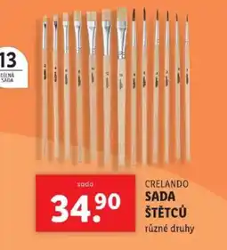 Lidl CRELANDO Sada štětců nabídka