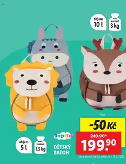 Lidl Dětský batoh nabídka