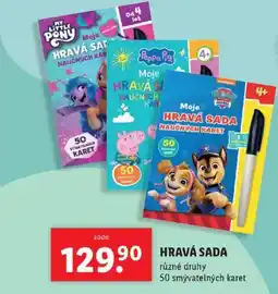 Lidl Hravá sada nabídka
