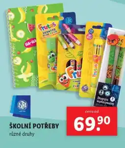 Lidl Školní potřeby nabídka