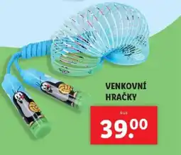 Lidl Venkovní hračky nabídka
