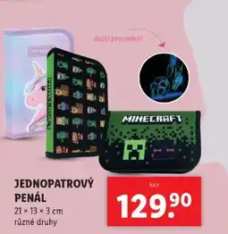 Lidl Jednopatrový penál nabídka