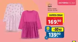 Lidl LUPILU Šaty nabídka