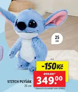 Lidl Stitch plyšák nabídka