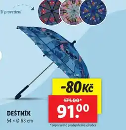 Lidl Deštník nabídka