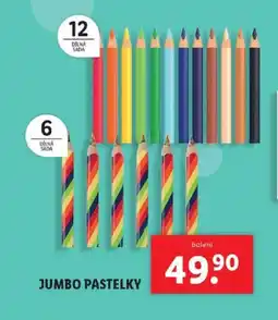 Lidl Jumbo pastelky nabídka
