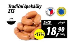 ZEMAN Tradiční špekáčky ZTS nabídka