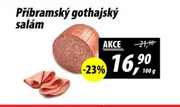 ZEMAN Příbramský gothajský salám nabídka