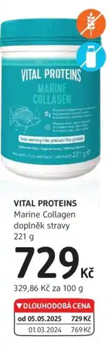 dm drogerie VITAL PROTEINS Marine Collagen doplněk stravy nabídka