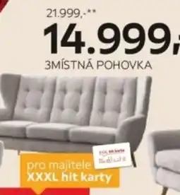XXXLutz 3místná pohovka nabídka