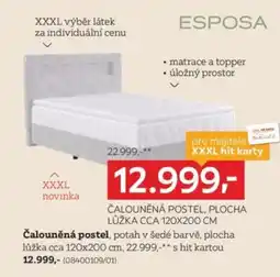 XXXLutz Čalouněná postel nabídka