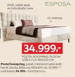 XXXLutz Postel boxspring nabídka