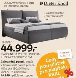 XXXLutz Čalouněná postel nabídka